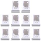 For Xiaomi Redmi Note 14 5G 10pcs Original SIM + SIM / Micro SD Card Tray (Silver) - 1