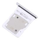 For Xiaomi Redmi Note 14 5G 10pcs Original SIM + SIM / Micro SD Card Tray (Silver) - 3