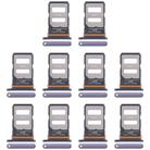 For Xiaomi Redmi Note 14 Pro+ 5G 10pcs Original SIM Card Tray + SIM Card Tray (Purple) - 1