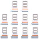 For Xiaomi Redmi Turbo 4 10pcs Original SIM Card Tray + SIM Card Tray (Blue) - 1