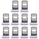For Xiaomi Poco F7 Pro 10pcs Original SIM Card Tray + SIM Card Tray (Blue) - 1