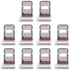 For Xiaomi Redmi K80 10pcs Original SIM Card Tray + SIM Card Tray (Gold) - 1