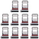 For Xiaomi Redmi K80 Pro 10pcs Original SIM Card Tray + SIM Card Tray (Jet Black) - 1