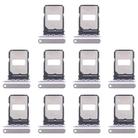 For Xiaomi Redmi K80 Pro 10pcs Original SIM Card Tray + SIM Card Tray (Silver) - 1