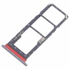 For Motorola Moto E40 10pcs Original SIM Card Tray + SIM Card Tray + Micro SD Card Tray (Grey) - 2