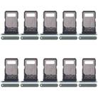For Motorola Edge 40 Neo XT2307-1 10pcs Original SIM Card Tray (Green) - 1