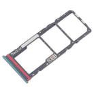 For Motorola Moto G04 10pcs Original SIM Card Tray + SIM Card Tray + Micro SD Card Tray (Green) - 2