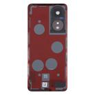 For OPPO A58 4G CPH2577 Original Back Cover with Camera Lens Cover(Black) - 3