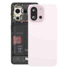 For OnePlus 13T / 13s Original Back Cover with Camera Lens Cover(Pink) - 1