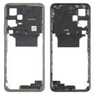 For Xiaomi Redmi Note 12 5G Original Middle Frame Bezel Plate (Black) - 1