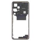 For Xiaomi Redmi Note 12 5G Original Middle Frame Bezel Plate (Black) - 2