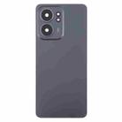 For OPPO Reno13 F Original Back Cover with Camera Lens Cover(Black) - 2