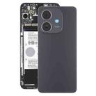 For OPPO A3x A3i Original Back Cover with Camera Lens Cover(Black) - 1