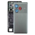 For Realme GT 6T Original Back Cover(Green) - 1
