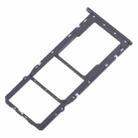 For ZTE Blade A35 SIM Card Tray + SIM Card Tray + Micro SD Card Tray (Black) - 3