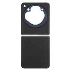 For ZTE Nubia Flip 5G NX724J Back Cover(Black) - 2