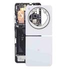 For ZTE Libero Flip 5G A304ZT Glass Back Cover(White) - 1