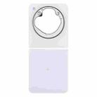 For ZTE Libero Flip 5G A304ZT Glass Back Cover(White) - 2
