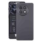 For OnePlus 13R CPH2645 CPH2691 CPH2647 Original Glass Battery Back Cover with Camera Lens(Matte Gray) - 1