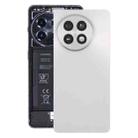 For OnePlus 13R CPH2645 CPH2691 CPH2647 Original Glass Battery Back Cover with Camera Lens(Matte Silver) - 1