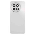 For OnePlus 13R CPH2645 CPH2691 CPH2647 Original Glass Battery Back Cover with Camera Lens(Matte Silver) - 2