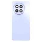 For OnePlus Ace 5 Pro 5G Original Glass Battery Back Cover with Camera Lens(Matte Purple) - 2