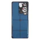 For vivo S17t 5G Original Battery Back Cover with Camera Lens(Black) - 3