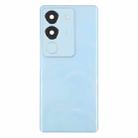 For vivo S17t 5G Original Battery Back Cover with Camera Lens(Blue) - 2