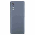 For LG Velvet 5G US Version Original Back Cover(Black) - 2