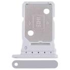 For Nothing Phone 2A SIM Card Tray + SIM Card Tray (Silver) - 1