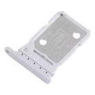 For Nothing Phone 2A SIM Card Tray + SIM Card Tray (Silver) - 2