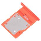For Nothing Phone CMF Phone 1 SIM Card Tray + SIM / Micro SD Card Tray (Orange) - 3