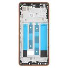 For Sony Xperia Ace III Middle Frame Bezel Plate (Orange) - 3