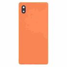 For Sony Xperia Ace III Back Cover with Camera Lens Cover(Orange) - 2