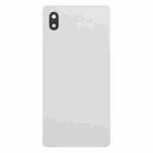For Sony Xperia Ace III Back Cover with Camera Lens Cover(White) - 2