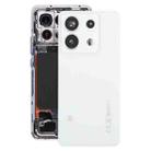For Xiaomi Redmi Note 13 Pro 5G OEM Back Cover with Camera Lens Cover(White) - 1