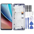For Motorola Moto G Stylus 2022 4G OEM LCD Screen Digitizer Full Assembly with Frame (Blue) - 1