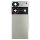 For ZTE Nubia Z60 Ultra 5G NX721J Original Back Cover with Camera Lens Cover(Silver) - 2