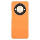 For Honor X9b Back Cover with Camera Lens Cover(Orange) - 2