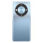 For Honor X9b Back Cover with Camera Lens Cover(Blue) - 2