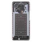 For Honor X9b Back Cover with Camera Lens Cover(Silver) - 3
