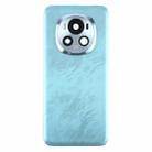 For Honor Magic6 Back Cover with Camera Lens Cover(Green) - 2