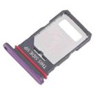 For Motorola Edge 60 Pro 10pcs Original SIM Card Tray + SIM Card Tray (Purple) - 2