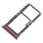 For Motorola Moto G56 10pcs Original SIM Card Tray + Micro SD Card Tray (Black) - 2