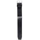 Kakapi for Apple Watch 42mm Buffalo Hide Classic Buckle Genuine Leather Watchband, Only Used in Conjunction with Connectors (S-AW-3293)(Black) - 5