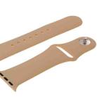 For Apple Watch Sport 38mm High-performance Rubber Sport Watch Band with Pin-and-tuck Closure(Khaki) - 6