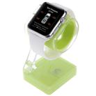 Plastic Charger Holder for Apple Watch 38mm & 42mm, Stand for iPhone 6s & 6s Plus, iPhone 6 & 6 Plus, iPhone 5 & 5S, Galaxy S6 / S5, HTC, Nokia, Sony(Green) - 1