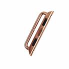 For Apple Watch 38 / 40 / 41mmMetal Strap Connector Metal Buckle, Pair(Rose Gold) - 5