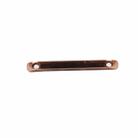 For Apple Watch 38 / 40 / 41mmMetal Strap Connector Metal Buckle, Pair(Rose Gold) - 6