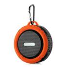 C6 Outdoor Waterproof Bluetooth Speaker with Suction, Support Hands-free Calling(Orange) - 1